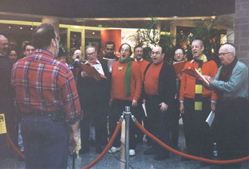 [Caroling for Salvation Army]